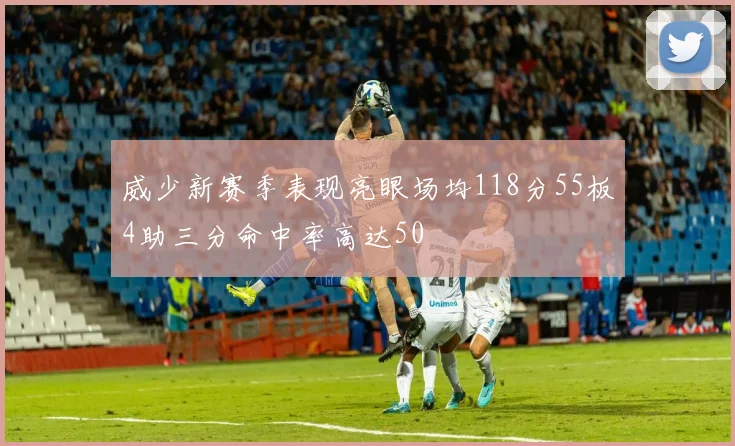 威少新赛季表现亮眼场均118分55板4助三分命中率高达50