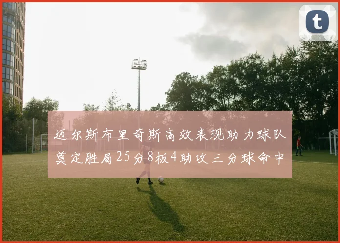 迈尔斯布里奇斯高效表现助力球队奠定胜局25分8板4助攻三分球命中率惊人
